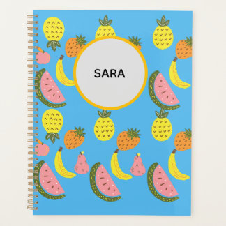 Trillend Zomer Fruit Patroon planner