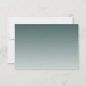 Trillende 30 Verjaardag Smaragdgroene Glitters Gla Save The Date (Achterkant)