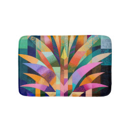 Trillende Abstracte Agave Badmat