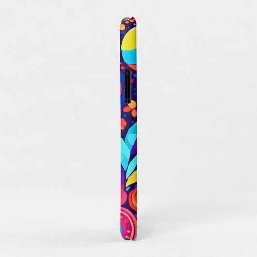 Trillende Abstracte Bubbel Universum Case-Mate iPhone Case (Achterkant/rechts)