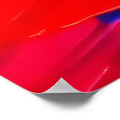 Trillende Abstracte Expressionisme Schilderij Poster (Hoek)