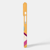 Trillende Abstracte Kosmos Ring & Vierkant – Moder Case-Mate iPhone Case (Achterkant / Links)