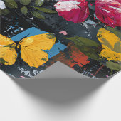Trillende Abstracte Vlinder Vlucht (2) Cadeaupapier (Hoek)