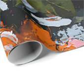 Trillende Abstracte Vlinder Vlucht (2) Cadeaupapier (Rol Hoek)
