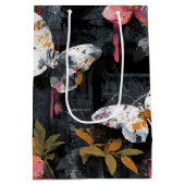 Trillende Abstracte Vlinder Vlucht (3) Medium Cadeauzakje (Achterkant)