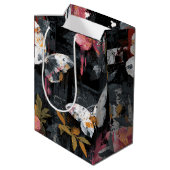 Trillende Abstracte Vlinder Vlucht (3) Medium Cadeauzakje (Achterkant Gekanteld)