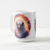 Trillende Adelaar Kunstwerk Koffiemok (Voorkant links)