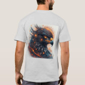 Trillende Adelaar Kunstwerk T-shirt (Achterkant)