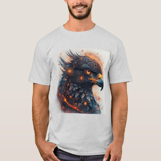 Trillende Adelaar Kunstwerk T-shirt (Voorkant)