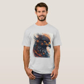 Trillende Adelaar Kunstwerk T-shirt (Voorkant volledig)