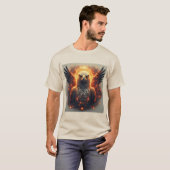 Trillende Adelaar Kunstwerk T-shirt (Voorkant volledig)
