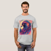 Trillende Adelaar Kunstwerk T-shirt (Voorkant volledig)