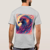 Trillende Adelaar Kunstwerk T-shirt (Achterkant)