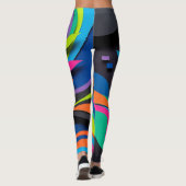 Trillende Blad Golf Harmonie Leggings (Achterkant)