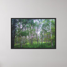 Trillende canvasprint