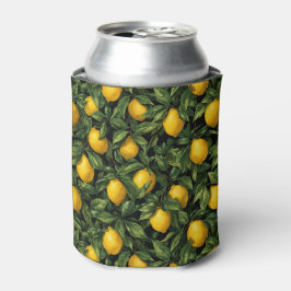 Trillende Citroen Citrus Boom Patroon Blikjeskoeler