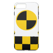 Trillende crashtestmarkers Case-Mate iPhone case (Achterkant)