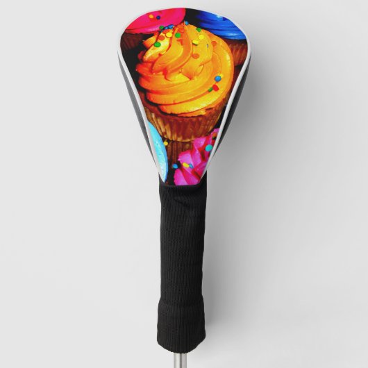 trillende cupcakes golfheadcover (Voorkant)