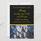 Trillende Dans van Kleuren in Abstracte Mensfigure Kaart (Voorkant)