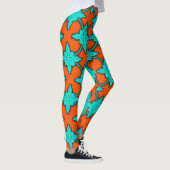 Trillende digitale printleggings - Perfecte pasvor Leggings (Rechts)