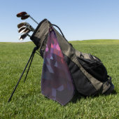 Trillende Driehoeken Golfhanddoek (Groen)