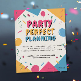 Trillende Feest Planner Flyer