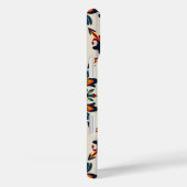 Trillende Folk Art Medaillon Hoestelcase Case-Mate iPhone Case (Achterkant / Rechts)