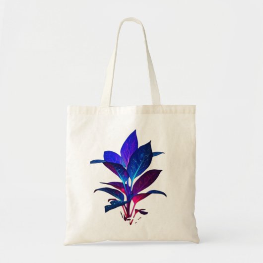 Trillende Galaxy Blad Boodschappentas Tote Bag (Voorkant)