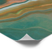 Trillende Geode Poster (Hoek)