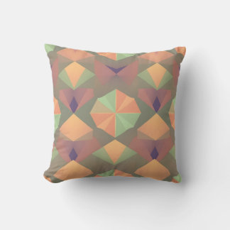 Trillende Geometrische Kussen - Zachte Kleuren & A