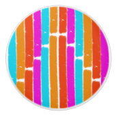 Trillende Geschilderde Strepen - de Knop van de (Voorkant)