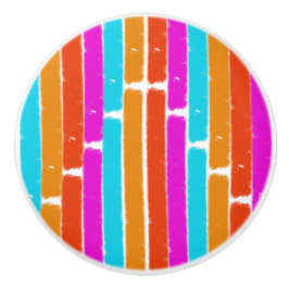 Trillende Geschilderde Strepen - de Knop van de