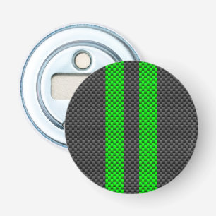 Trillende Groene het Rennen van de Stijl van de Button Flesopener