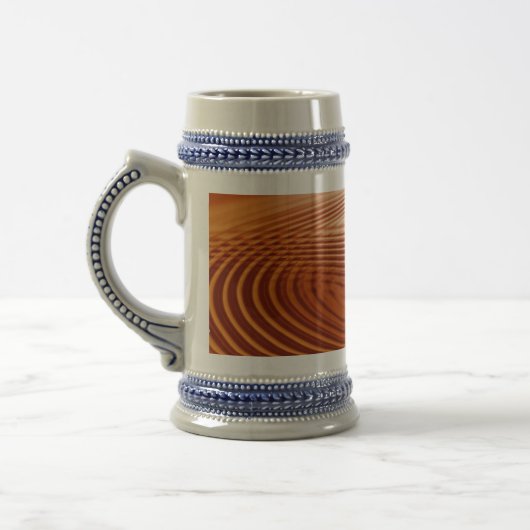 Trillende harten 22 oz Stein Bierpul (Links)