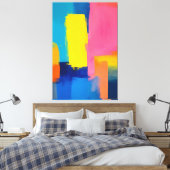 Trillende Horizon Canvas Afdruk (Insitu (Slaapkamer))