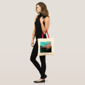 Trillende kano op Lake Junaluska Tote Bag (Voorkant (model))