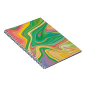 trillende kleur kunst notitieboek (Rechterzijde)