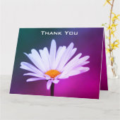  trillende kleuren kaart (Gele Bloem)