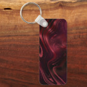 trillende kleuren kunst sleutelhanger (Voorkant)