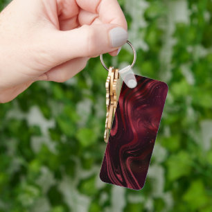 trillende kleuren kunst sleutelhanger