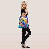 Trillende Koala Maan Tote Bag (Op model)