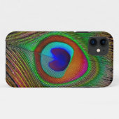 Trillende Koperen Pauwveer Case-Mate iPhone Case (Achterkant (horizontaal))