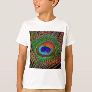 Trillende Koperen Pauwveer T-shirt