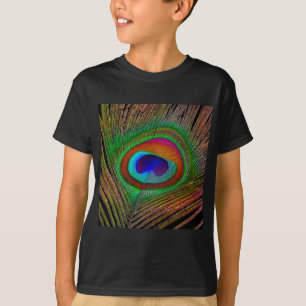 Trillende Koperen Pauwveer T-shirt