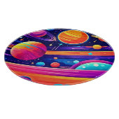 Trillende Kosmische Symfonie ontwerp Snijplank (Hoek)
