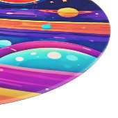 Trillende Kosmische Symfonie ontwerp Snijplank (Hoek)