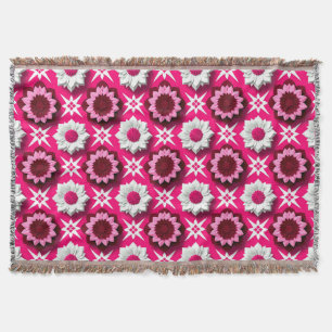 🌸Trillende Lotus Bloem Roze Harmonie✨ Deken