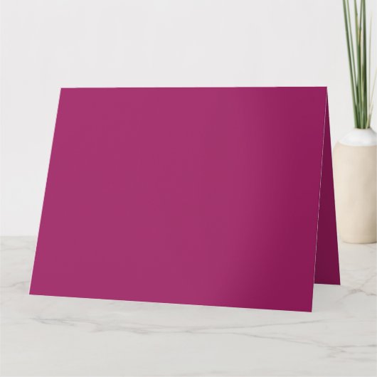 Trillende Magenta Elegantie | Premium Vouwkaarten Kaart (Voorkant)