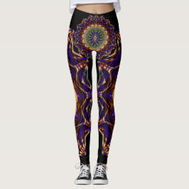 Trillende Mandala-Leggings Leggings
