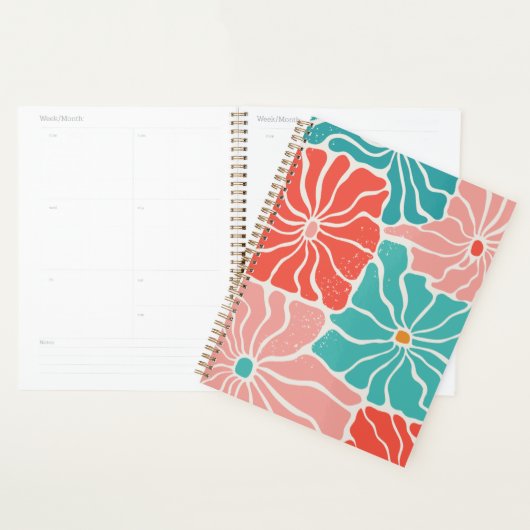 Trillende Mod Stijl Dagelijkse Schema Planner (Display)
